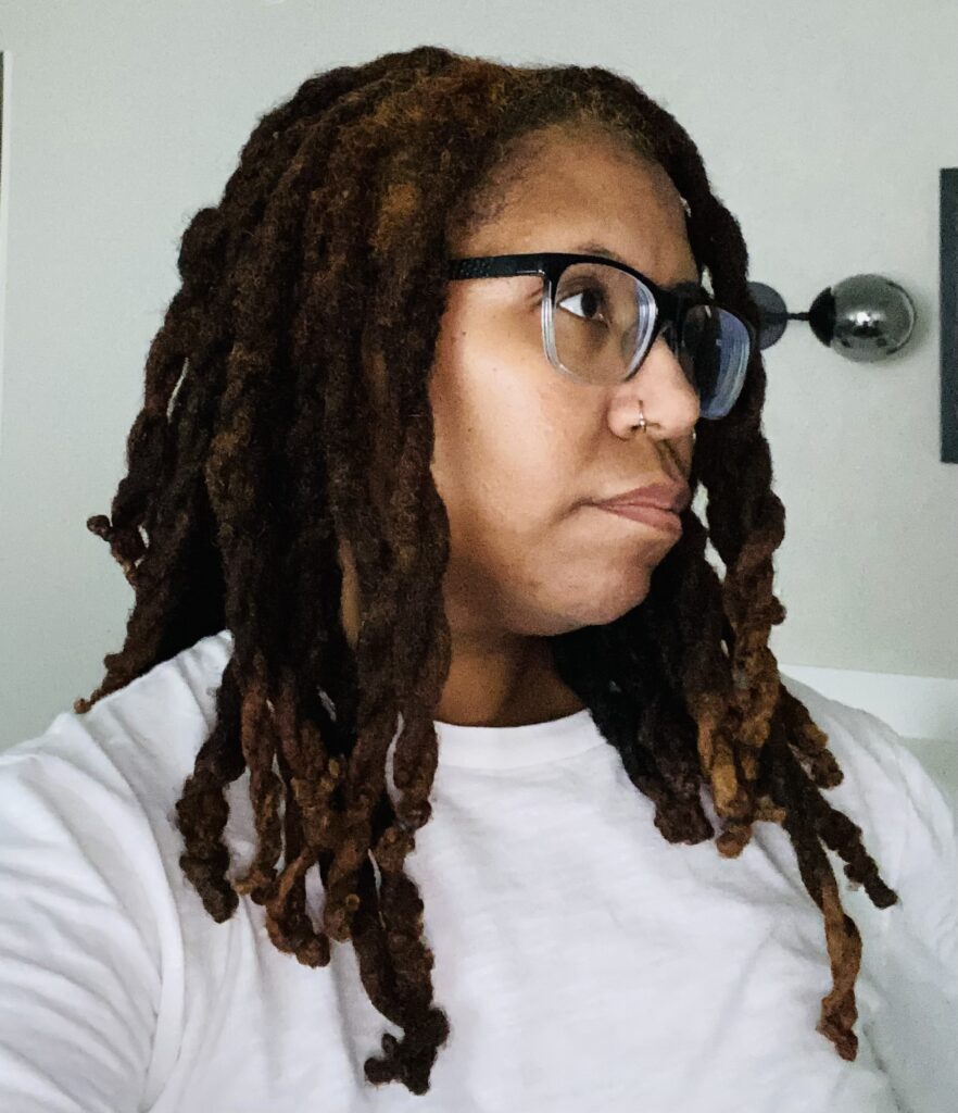 LaShunda Colvin standing in side profile